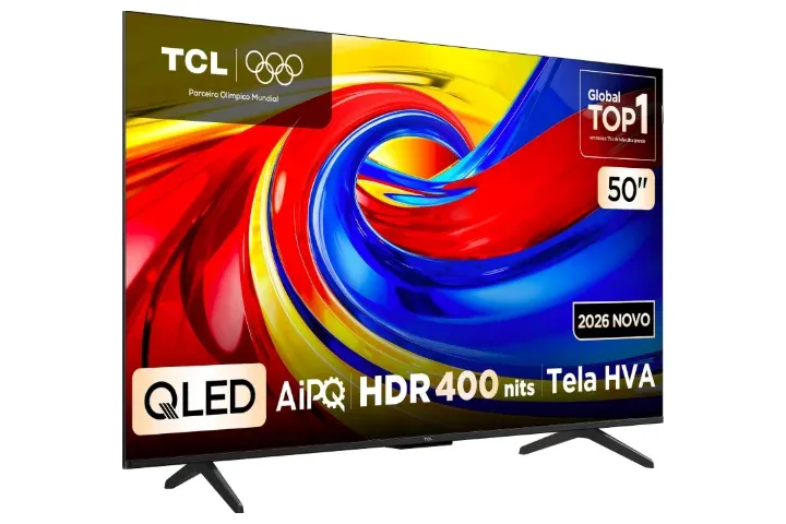 Foto da Smart TV TCL P7L, a nº 1 do guia